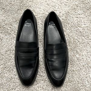 Brand New Black Loafers - 6.5 women